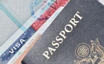 Visa Americana y pasaporte